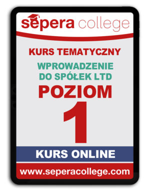 Kurs tematyczny - Kurs Online - Wprowadzenie do Spółek – Firma Limited